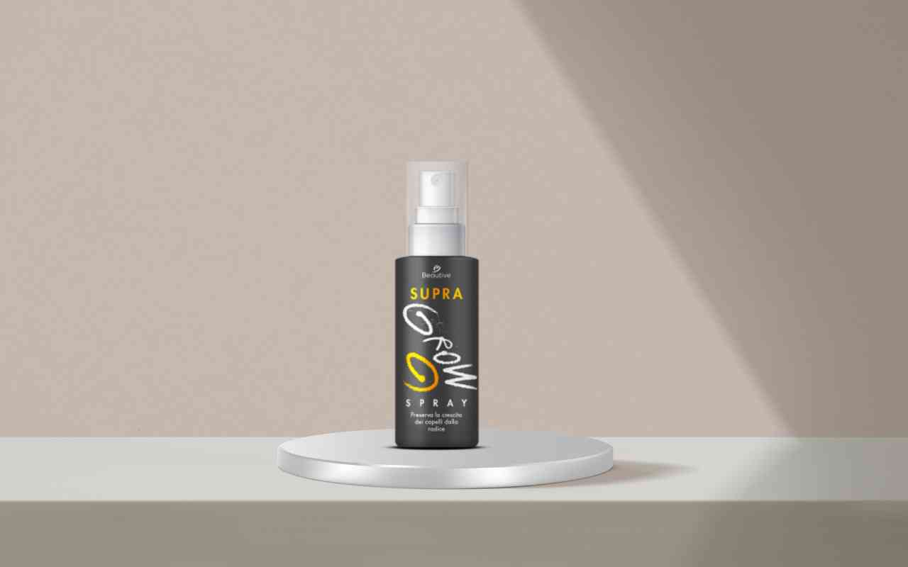 SupraGrow Spray: prova il trattamento naturale per la ricrescita dei capelli